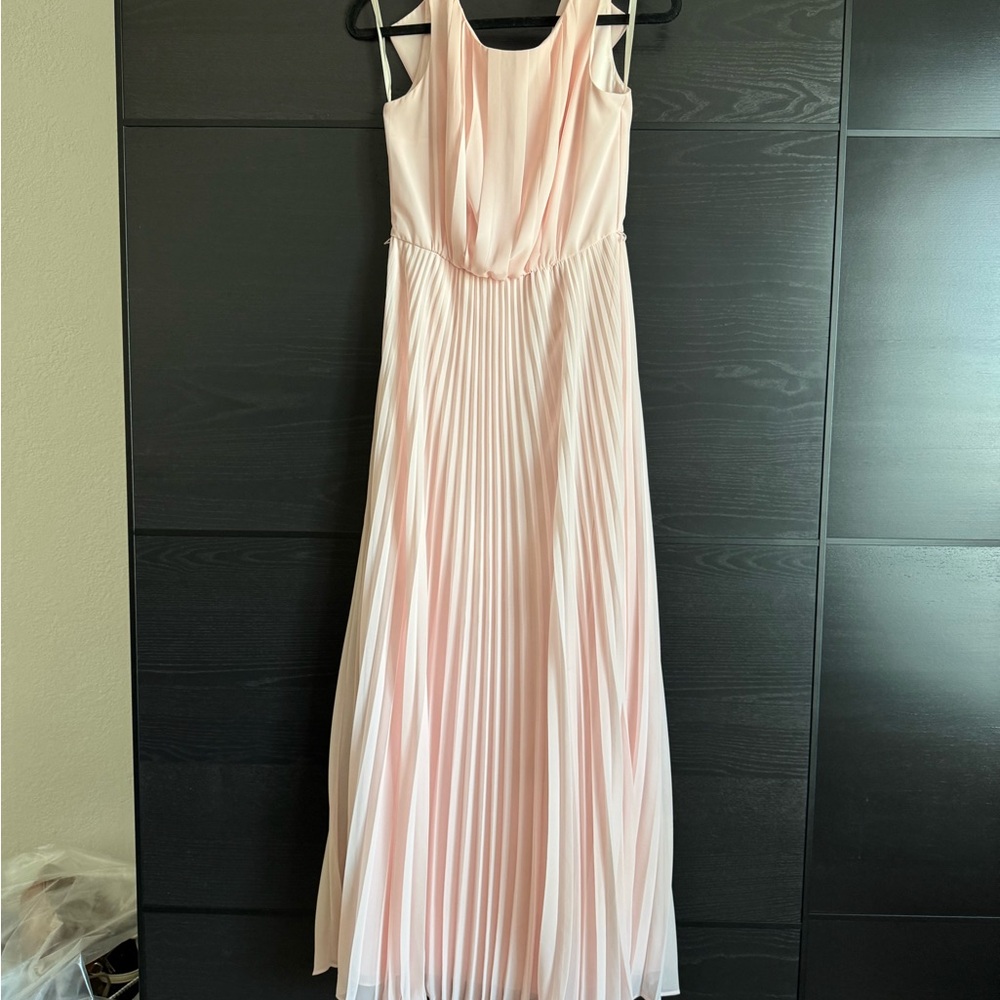 White House black market pink dress # wedding guest # formal size 4